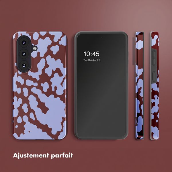 Selencia Coque arrière Vivid avec MagSafe Samsung Galaxy S26 FE - Moo'd Lavender Glow