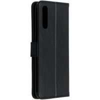 imoshion Étui de télephone portefeuille de luxe Samsung Galaxy A70 - Noir