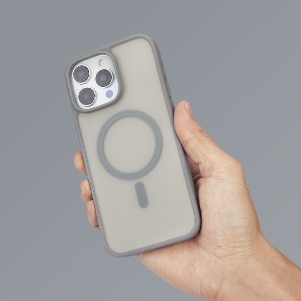 imoshion Coque Color Guard avec MagSafe Apple iPhone 16 Pro Max - Gris