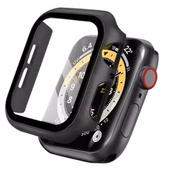 imoshion Coque rigide à couverture complète Apple Watch 4 / 5 / 6 / SE - 44 mm - Noir