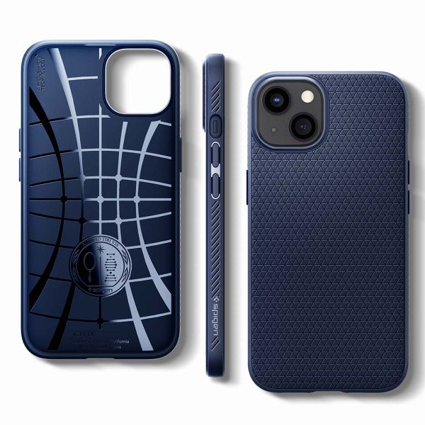 Spigen Coque Liquid Air™ Apple iPhone 13 - Bleu