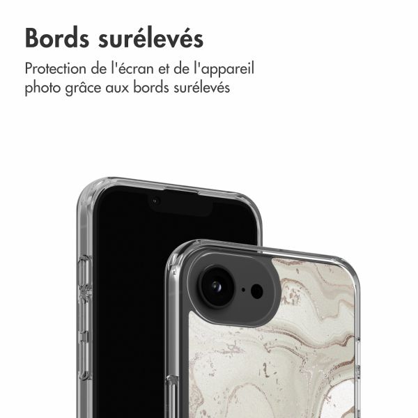imoshion Coque Design Apple iPhone 17e / 16e - Sandy Marble