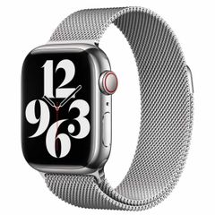 Apple Bracelet à boucle Milanais Apple Watch | 38/40/41/42 mm - Silver