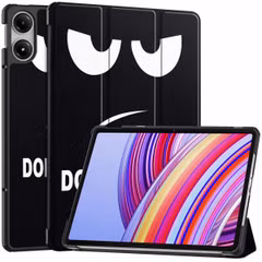 imoshion Coque tablette Design Trifold Xiaomi Redmi Pad Pro / POCO Pad - Don't touch