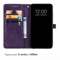 imoshion Etui de télephone Mandala Motorola Moto G77 - Violet