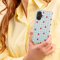 imoshion Étui de télephone portefeuille Design Apple iPhone 17 - Cherry Check