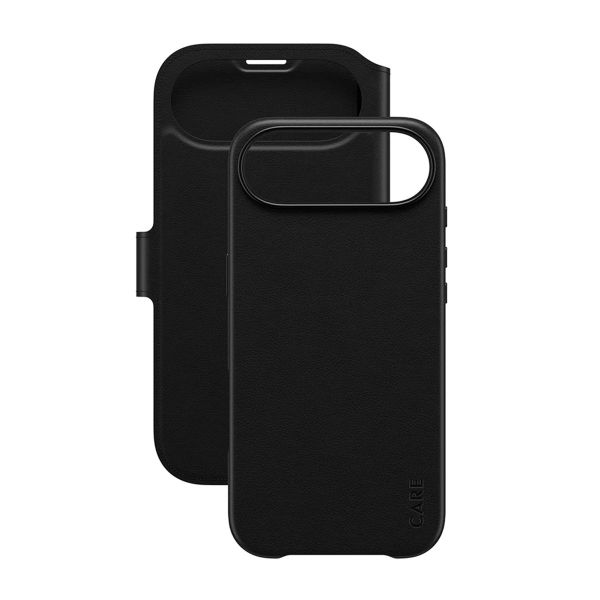 CARE by PanzerGlass Étui de télephone portefeuille Tango 2 en 1 avec MagSafe Apple iPhone Air - Black