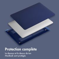 imoshion Coque Laptop Apple MacBook Air 15 pouces (2023 / 2024 M3 / 2025 M4 / 2026 M5) - Bleu foncé