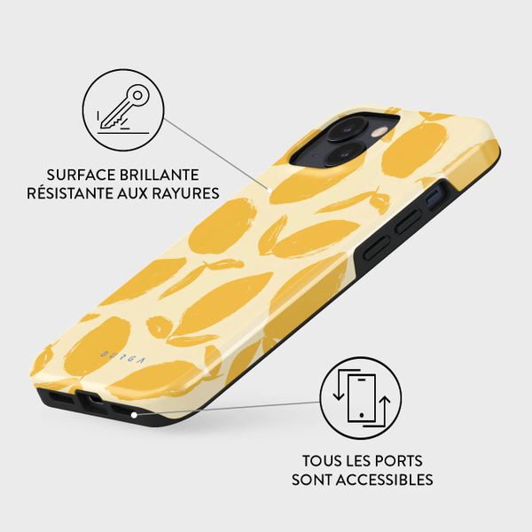 Burga Coque Tough MagSafe Apple iPhone 14 - Lemon Tart