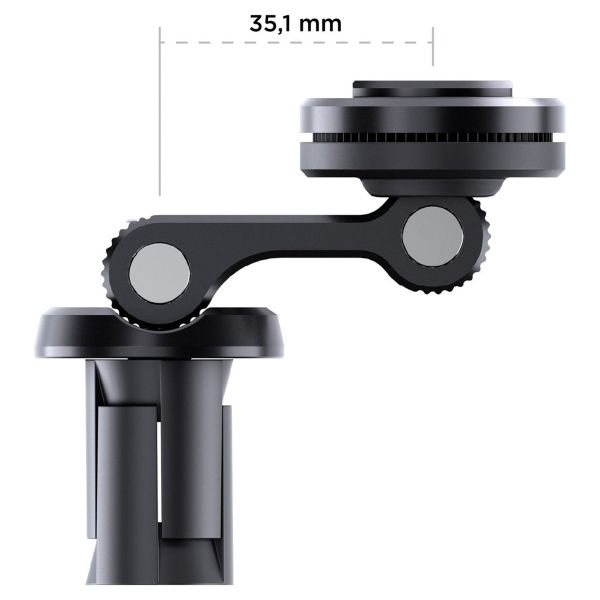 SP Connect Support de téléphone Moto Stem Mount Pro pour moto pour coques SPC+ - Noir