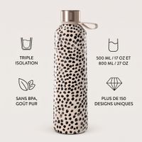 Burga Water Bottle - 500 ml - Almond Latte
