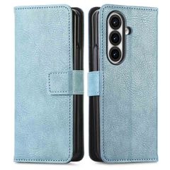 imoshion Étui de télephone portefeuille de luxe Samsung Galaxy Fold 7 - Bleu clair