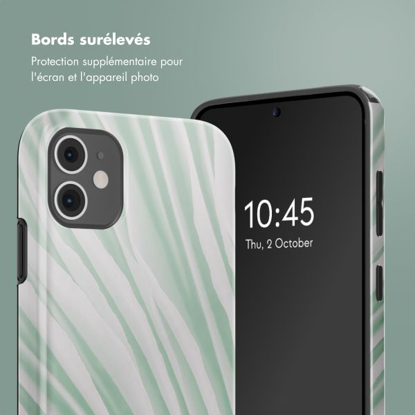 Selencia Coque arrière Vivid Apple iPhone 11 - Nature Grayed Jade