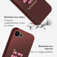 Selencia Coque arrière Vivid avec MagSafe Apple iPhone 17e / 16e - Delulu