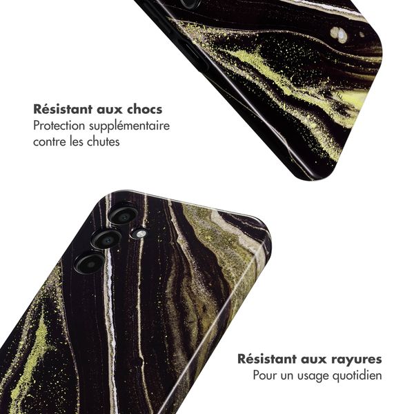Selencia Coque arrière Vivid Samsung Galaxy A15 (5G/4G) - Chic Marble