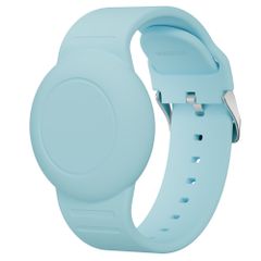 imoshion Bracelet AirTag pour enfants - Étui pour Apple AirTag - Taille unique - Denim Blue