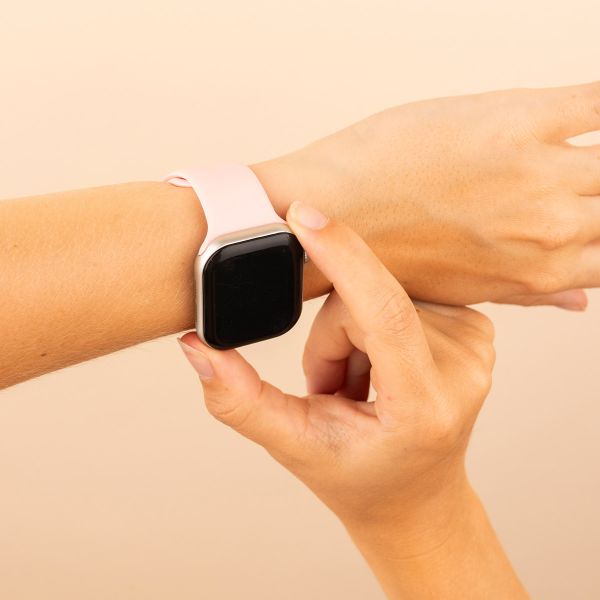 imoshion Bracelet en silicone⁺ Apple Watch | 38/40/41/42 mm - Taille S/M - Sand Pink