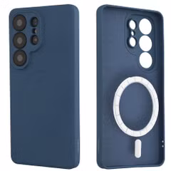 imoshion Coque Couleur avec MagSafe Samsung Galaxy S26 Ultra - Bleu foncé