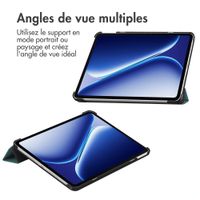 imoshion Coque tablette Trifold OnePlus Pad Go 2 / Oppo Pad 5 - Vert foncé