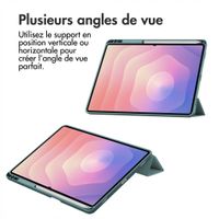 imoshion Coque tablette rigide Trifold Samsung Galaxy Tab S11 Ultra - Vert