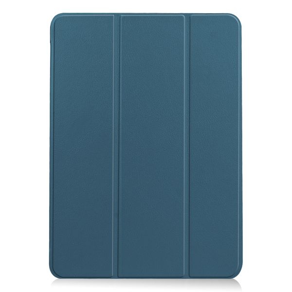 imoshion Coque tablette Trifold Apple iPad Air 11 pouces (2026) M4 / (2025) M3 / (2024) M2 / Air 5 (2022) / Air 4 (2020) - Vert foncé