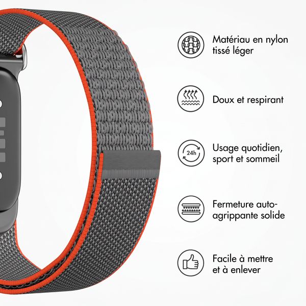 imoshion Bracelet en nylon Fitbit Air - Multicolore