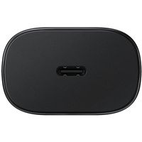 Samsung Lot de charge | USB-C vers USB-C - 1 mètre - 25 Watt - Noir + Original l'Adapteur de charge radpide USB-C emballage d'usine - 25 Watt - Noir