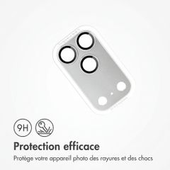 imoshion Protection Caméra en verre trempé 2 Pack pour l'Apple iPhone 18 Pro Max - Argent