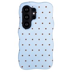 Selencia Coque arrière Vivid Wavy avec MagSafe Samsung Galaxy S26 Ultra - Happy Dots Digital Sky