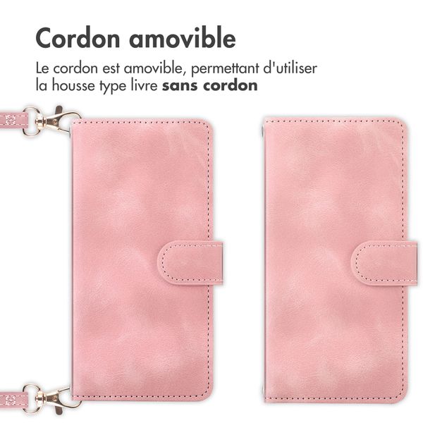 imoshion Etui de télephone portefeuille avec cordon Oppo Reno15 Pro (5G) - Rose