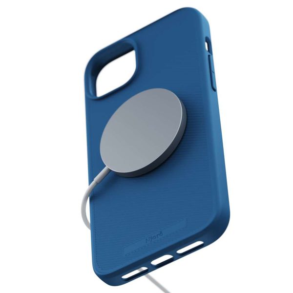 Njorð Collections Coque Slim MagSafe Apple iPhone 15 Plus - Blue