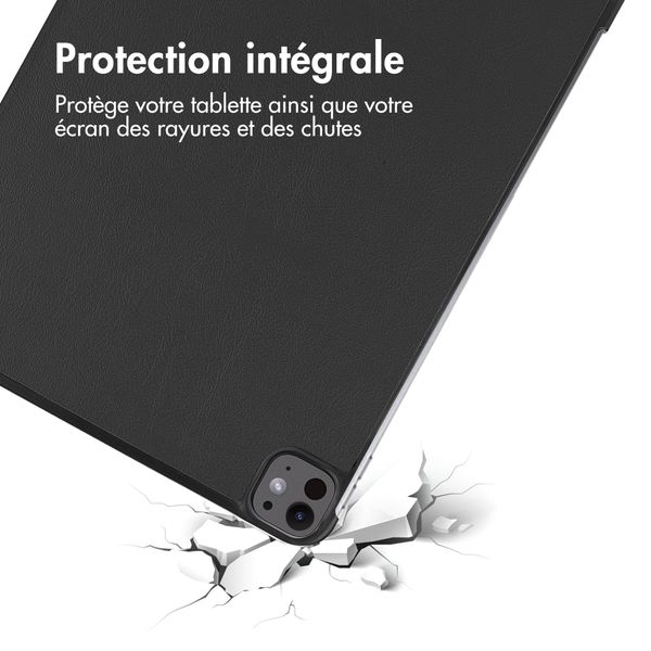 imoshion Coque tablette Trifold Apple iPad Pro 13 (2025) M5 / (2024) M4 - Noir