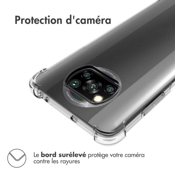 imoshion Shockproof Case Xiaomi Poco X3 (Pro) - Transparent