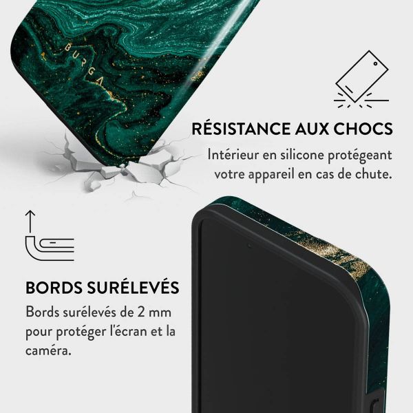 Burga Coque Tough MagSafe Apple iPhone 14 - Emerald Pool