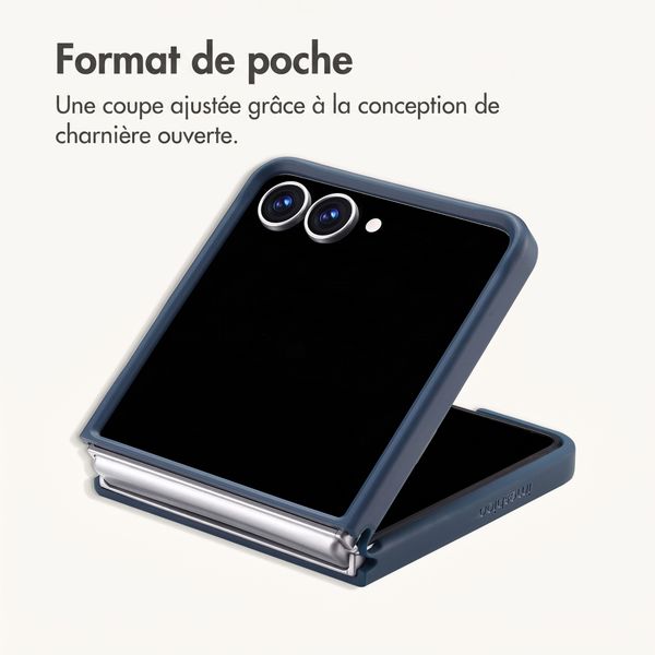 imoshion Coque Color Guard Samsung Galaxy Z Flip 8 - Bleu foncé
