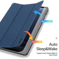 Dux Ducis Coque tablette Domo Samsung Galaxy Tab S10 FE / S9 FE - Bleu foncé