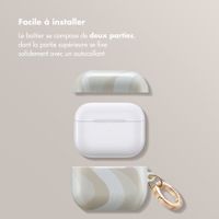 Selencia Coque Vivid  Apple Airpods 3 - Desert Waves Beige