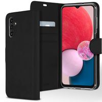 Accezz Étui de télephone Wallet Samsung Galaxy A13 (5G) / A04s - Noir