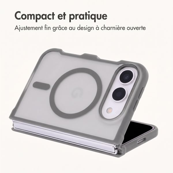imoshion Coque Color Guard avec MagSafe Apple iPhone Duo - Gris