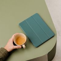 imoshion Coque tablette Trifold Apple iPad Air 11 pouces (2026) M4 / (2025) M3 / (2024) M2 / Air 5 (2022) / Air 4 (2020) - Vert foncé