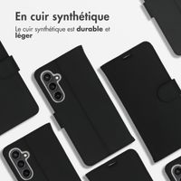 Accezz Étui de télephone Wallet Samsung Galaxy S23 FE - Noir