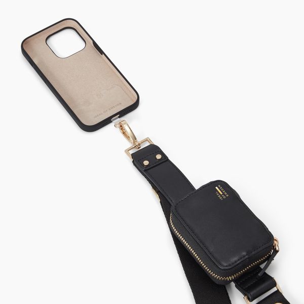 iDeal of Sweden Utility Phone Strap - Corde de téléphone universelle - Noir
