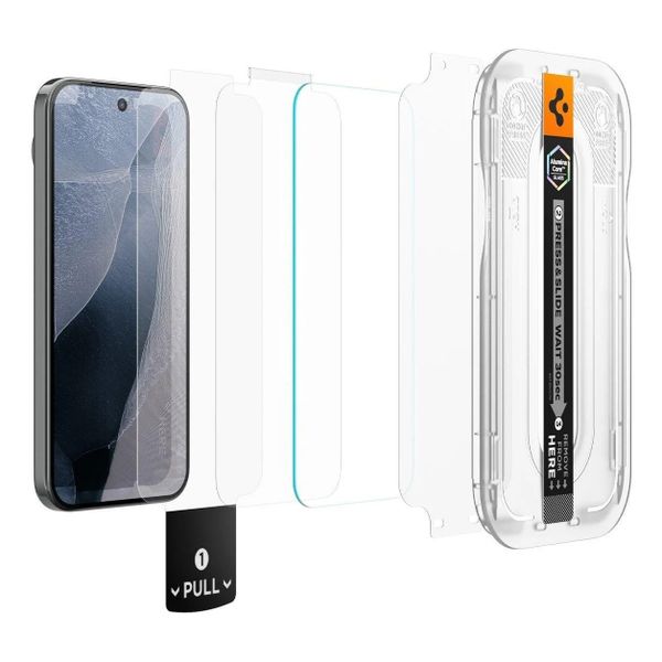 Spigen Protection d'écran en verre trempé GLAStR Fit 2 Paquets + Applicator Google Pixel 11 Pro XL