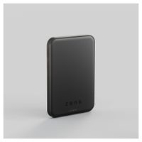 Zens Pro 2 Batterie externe magnétique 5 000 mAh - Semi Solid State - Noir