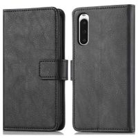 imoshion Étui de télephone portefeuille de luxe Sony Xperia 10 V - Noir