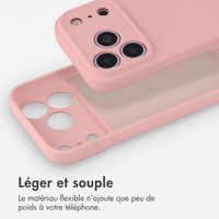 imoshion Coque Couleur avec MagSafe Apple iPhone 18 Pro / 17 Pro - Rose clair
