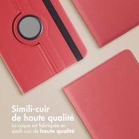 imoshion Coque tablette rotatif à 360° Samsung Galaxy Tab A9 Plus - Rouge foncé