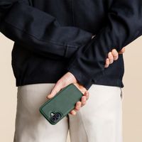 Accezz Coque portefeuille Edge amovible avec MagSafe Apple iPhone 18 Pro / 17 Pro - Vert