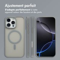 imoshion Coque Color Guard avec MagSafe Apple iPhone 16 Pro Max - Gris