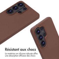 imoshion Coque en silicone avec cordon Samsung Galaxy S26 Ultra - Marron
